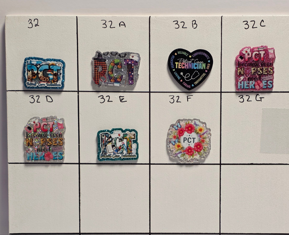PCT Badge Reel Designs # 32 - 32 H