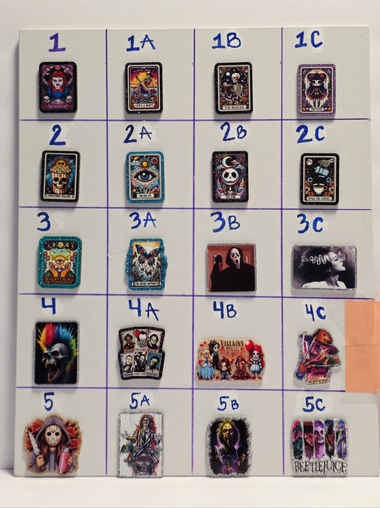 Horror Badge Reel Designs # 1 - 8