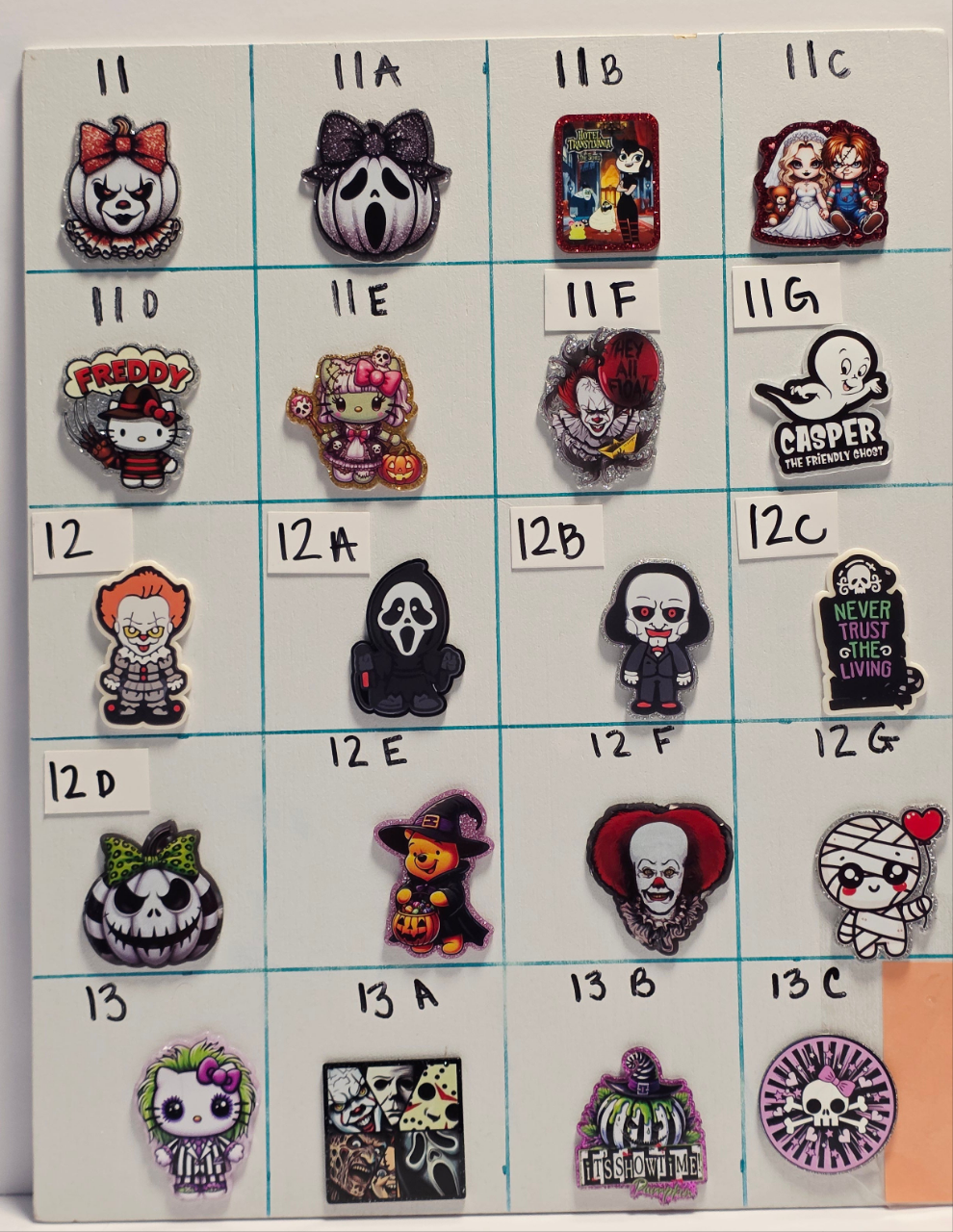 Horror Badge Reel Designs # 9- 14