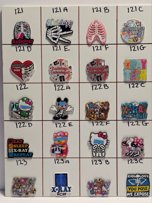 Radiology Badge Reel Designs