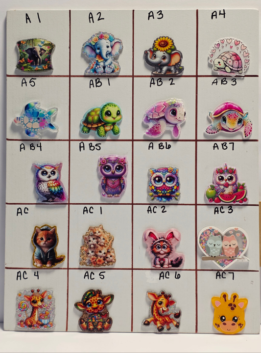 Animal Badge Reel Designs