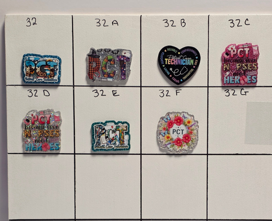 PCT Badge Reel Designs # 32 - 32 H