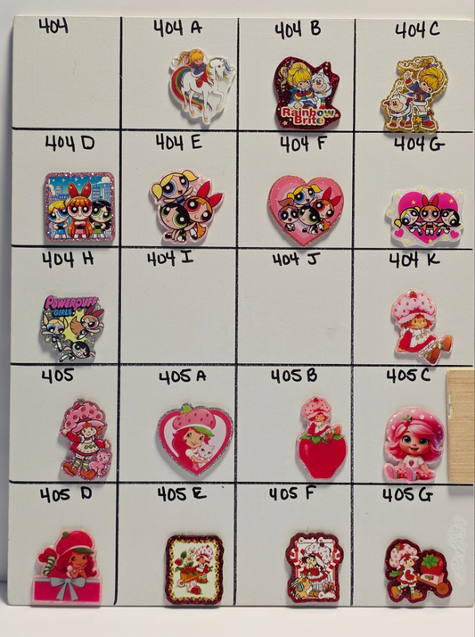 P.P Girls Badge Reel Designs # 404 - 404 H
